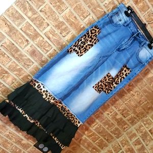 Shanna's Thread's Long Jean Skirt